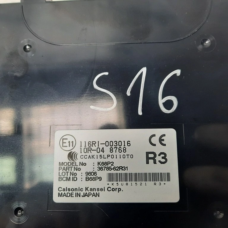 Riadiaca jednotka BCM Suzuki Ignis BALENO 36785-62R31