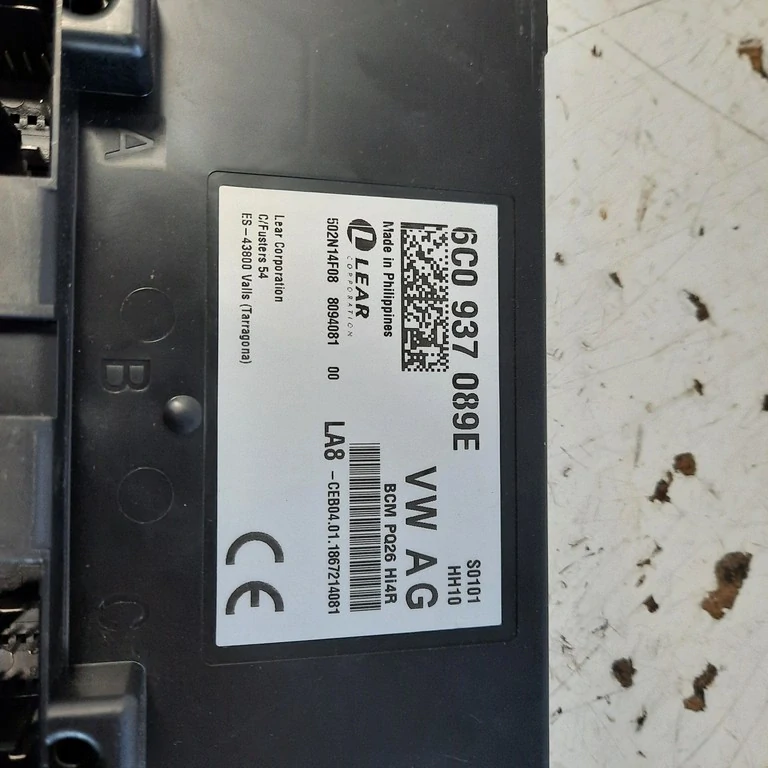 Riadiaca jednotka BCM Škoda Rapid 6C0937089E