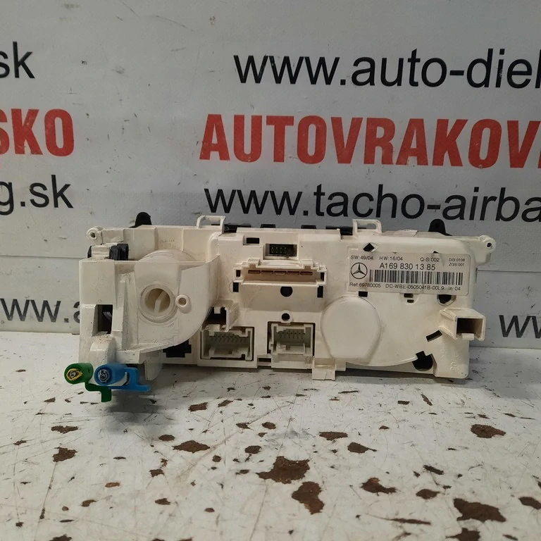 Ovládač kúrenia Mercedes A W169 A1698301385