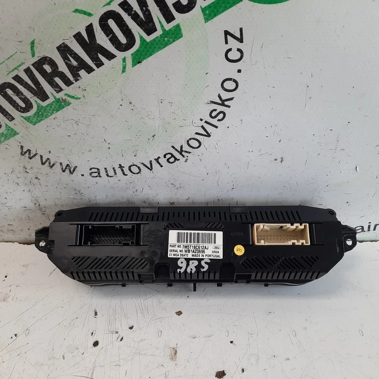 Ovládač kúrenia Ford C-Max 7M5T18C612AJ