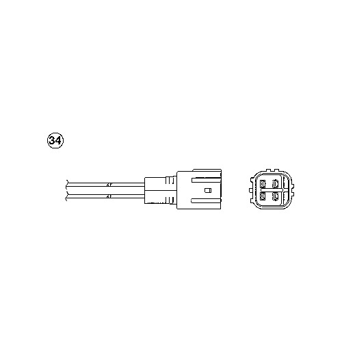 Lambda sonda Toyota Yaris 89465-52020