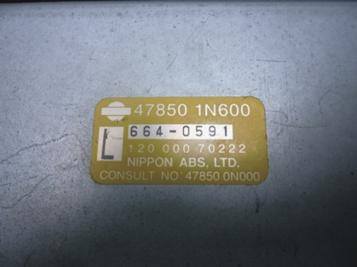 Riadiaca jednotka ABS Nissan Almera 47850-1N600