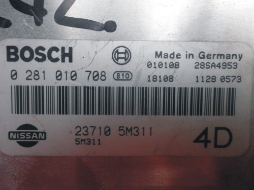 Riadiaca jednotka motora Nissan Almera II 2.2 DI 0281010708
