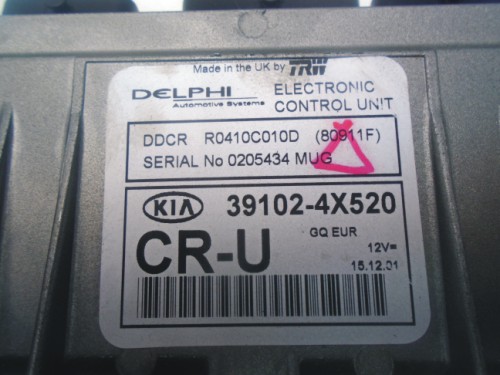 Riadiaca jednotka motora Kia Carnival 2.9 CRDi 39102-4X520