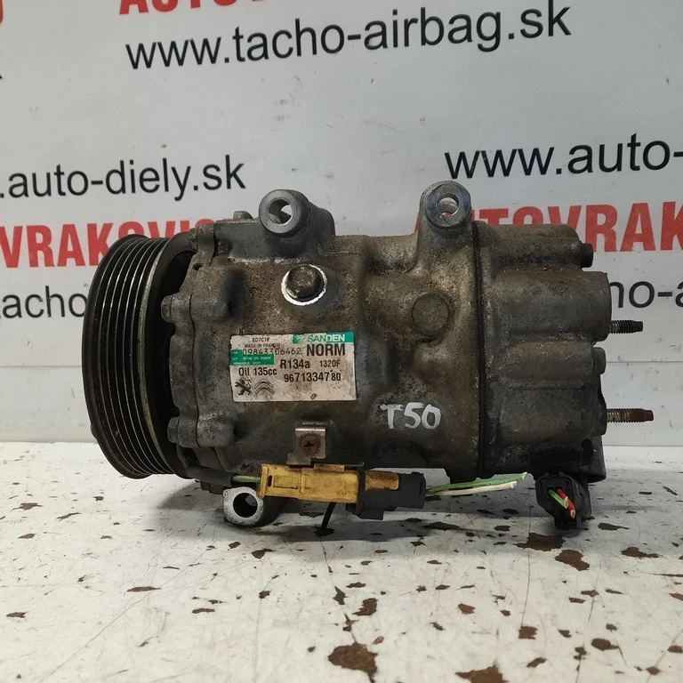 Kompresor klimatizácie Citroen C4 Grand Picasso 2.0 HDI 9671334780