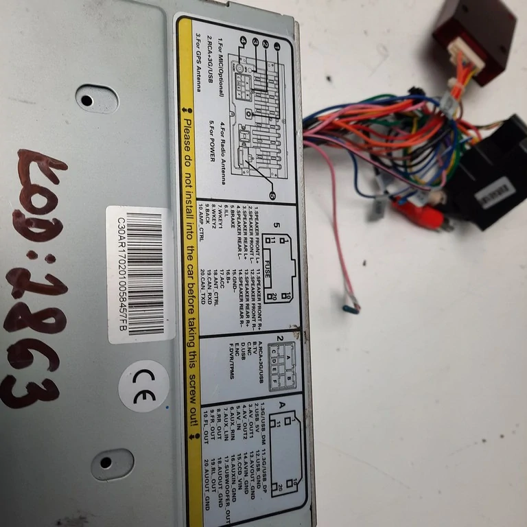 Autorádio navigácia Ford Mondeo MK4