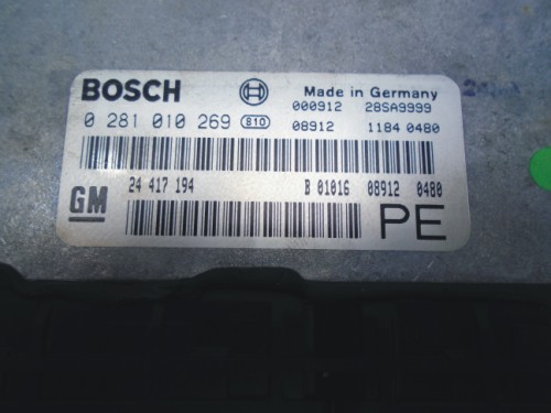 Riadiaca jednotka motora Opel Vectra B 2.0 DTi 0281010269