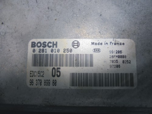 Riadiaca jednotka motora Peugeot 206 2.0 HDi 0281010250