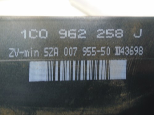 Komfortka VW Golf 4 1C0962258J