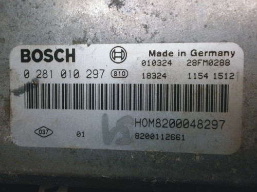 Riadiaca jednotka motora Renault Laguna II 1.9 dCi 0281010297