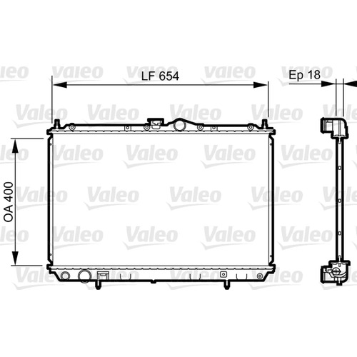 Chladič motora Mitsubishi Carisma MB925637