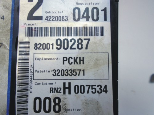 Komfortka Renault Laguna II 8200190287