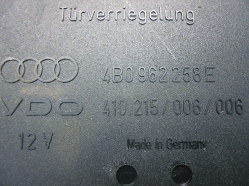 Komfortka Audi A6 4B0962258E