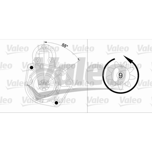 Štartér VW Golf III 036911023QX