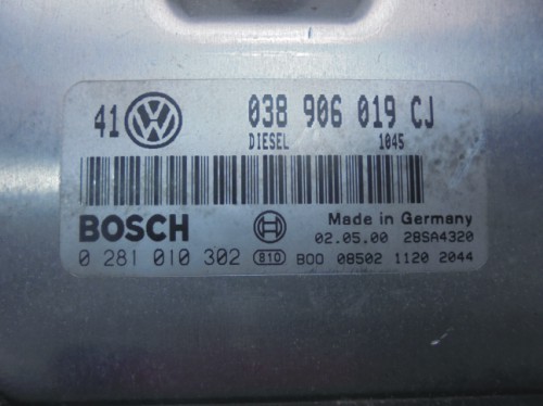 Riadiaca jednotka motora VW Golf IV 1.9 TDI 038906019CJ