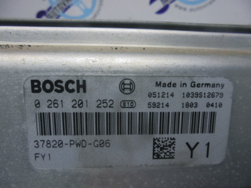 Riadiaca jednotka motora Honda Jazz 1.2 0261201252