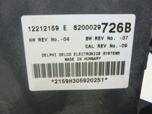 Komfortka Renault Espace IV 8200029726B