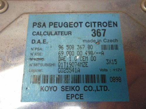 Komfortka Citroen C3 9650836780