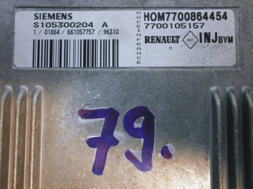 Riadiaca jednotka motora Renault Megane 1.6 S105300204A