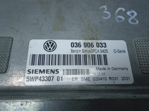 Riadiaca jednotka motora VW Polo 1.6 16V 036906033