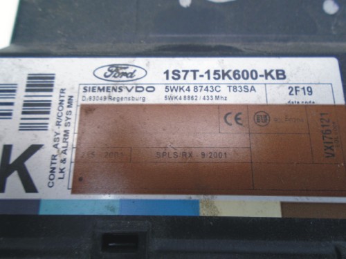Komfortka Ford Mondeo III 5WK48743B