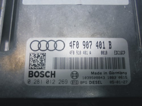 Riadiaca jednotka motora Audi A6 3.0 TDi 0281012269