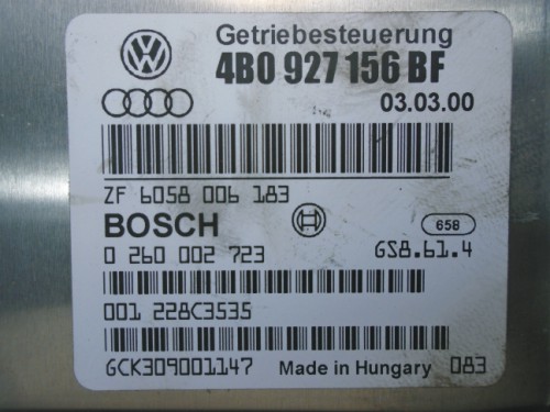 Riadiaca jednotka prevodovky Audi A6 2.5 TDI 4B0927156BF