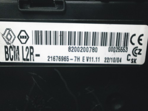 BCM modul Renault Modus 8200200780