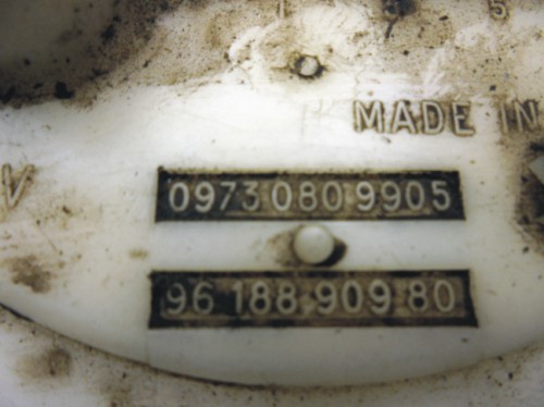 Plavák palivovej nádrže Peugeot 406 (8B) 1.9 TD, 2.1 TD