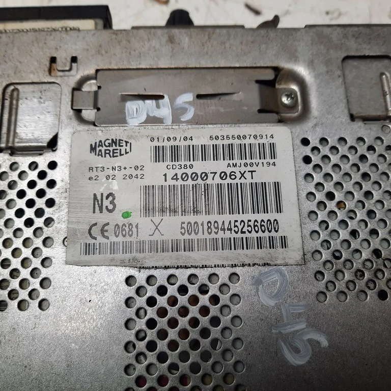Autorádio Peugeot 807 14000706XT