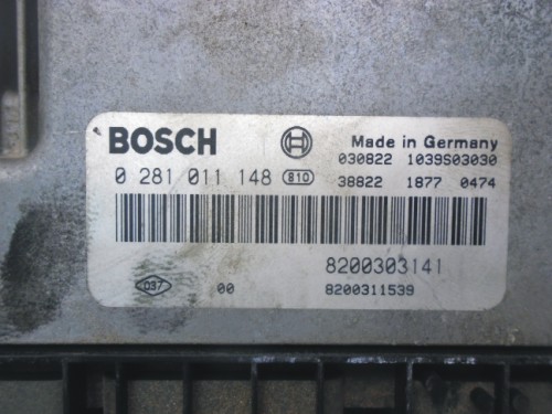 Riadiaca jednotka motora Renault Laguna II 1.9 dCi 0281011148