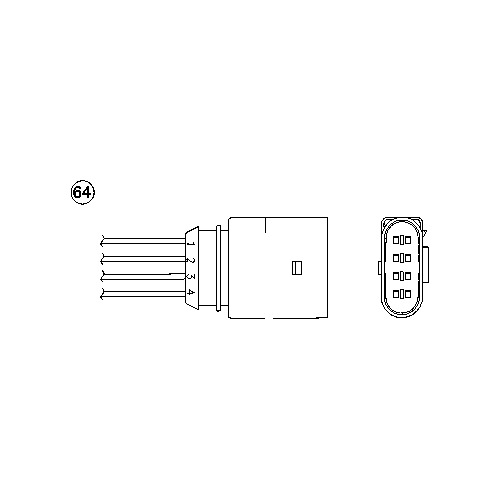 Lambda sonda VW Golf V 03D906265B