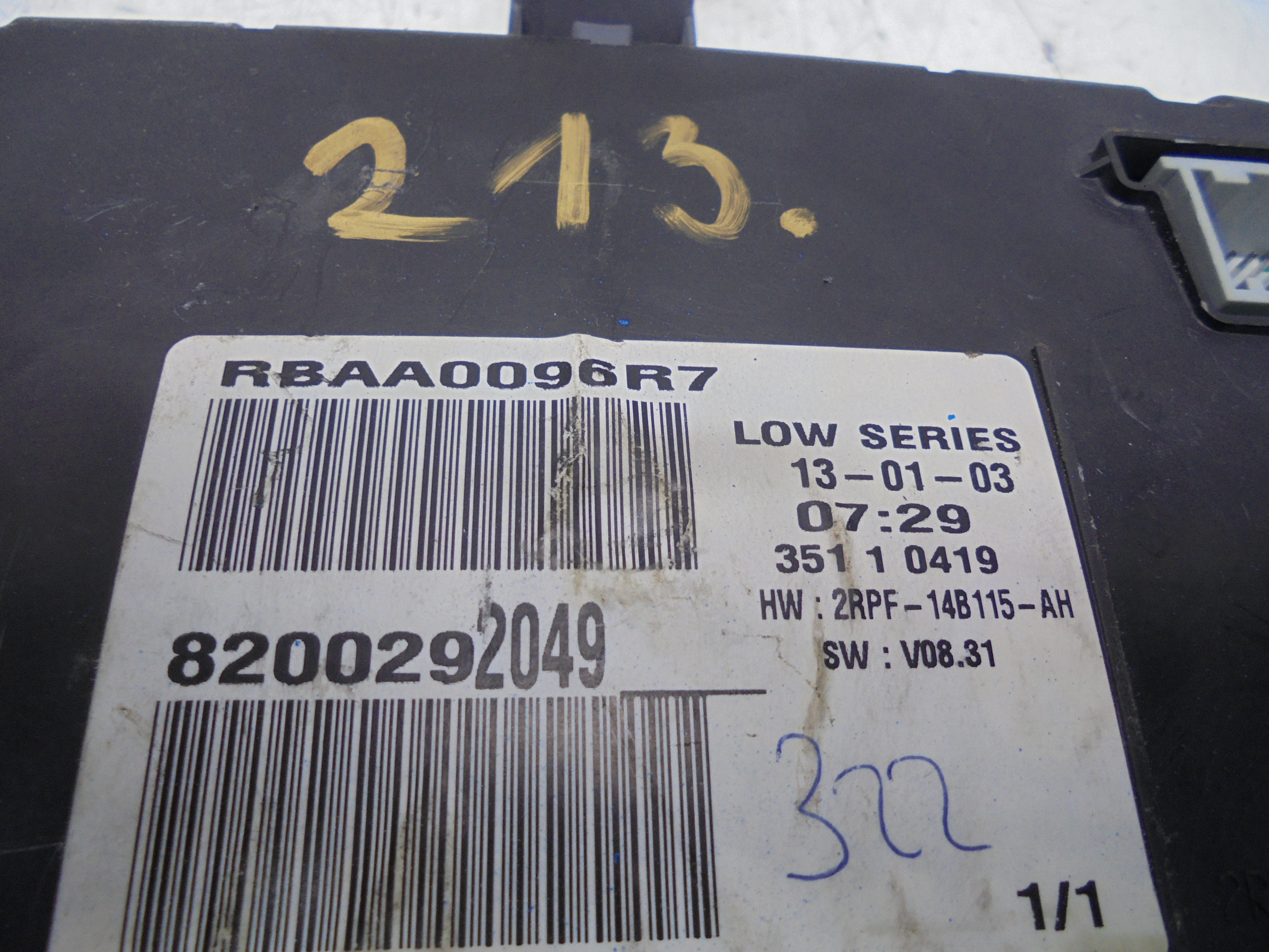 Tachometer Renault Megane II