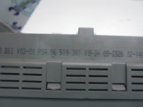 Peugeot 807 BSI 9651938180