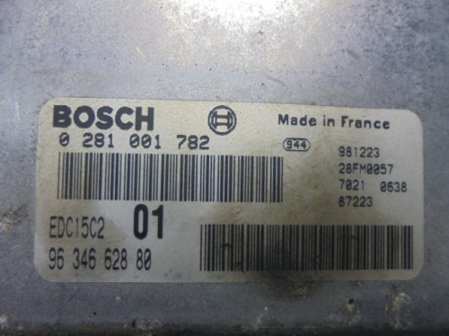 Riadiaca jednotka motora Peugeot 406 2.0 HDi 0281001782