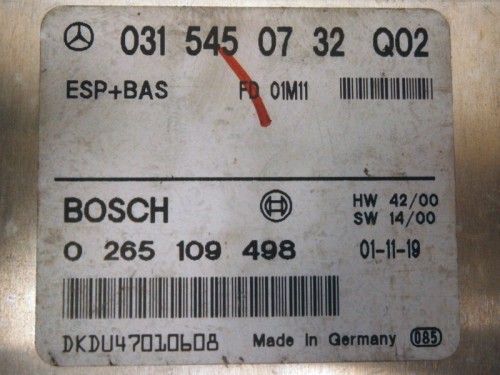 Riadiaca jednotka ESP BAS Mercedes E-Class (W210)
