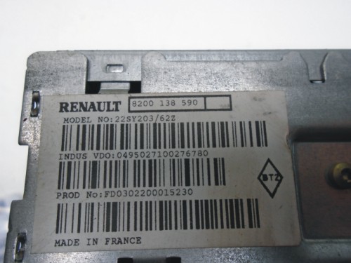 Navigácia Renault 8200138590 GPS