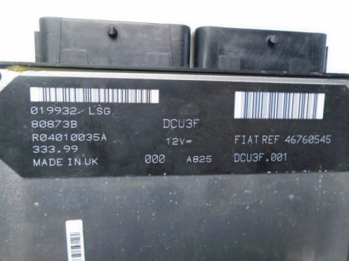 Riadiaca jednotka motora Fiat Punto 1.9 D R04010035A