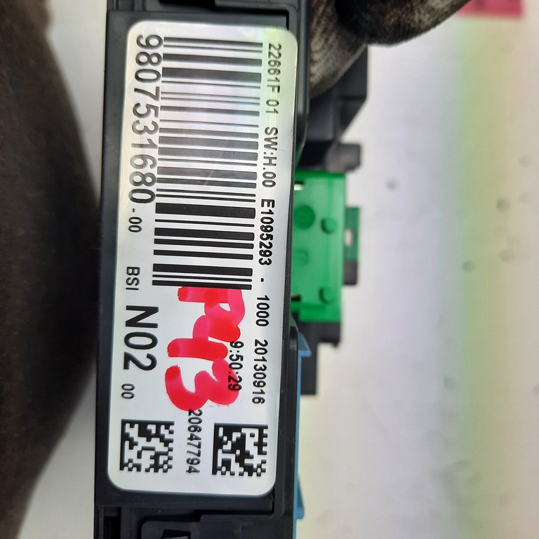 Peugeot 301 BSI 9607531680