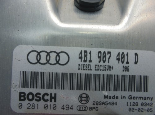 Riadiaca jednotka motora Audi A6 2.5 TDi 0281010494