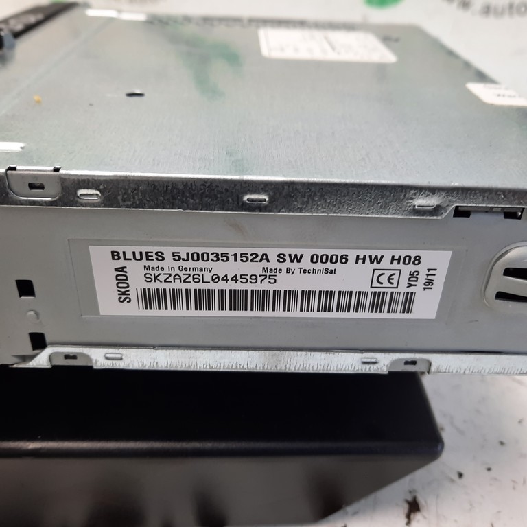 Autorádio Škoda Roomster MP3 5J0035152A