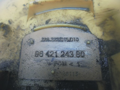 Palivové čerpadlo Peugeot 307 2.0 HDI 9638028680