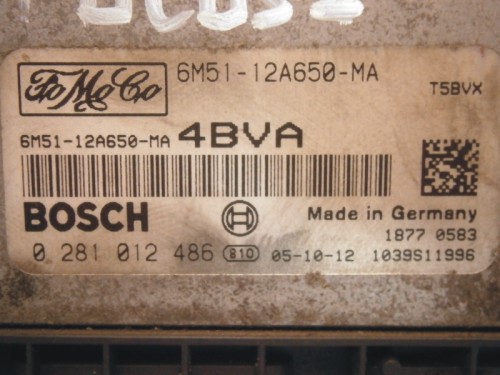 Riadiaca jednotka motora Ford Focus II 1.6 TDCi