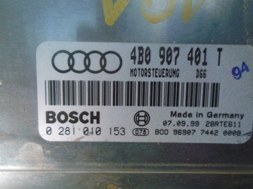 Riadiaca jednotka motora Audi A6 2.5 TDI 0281010153