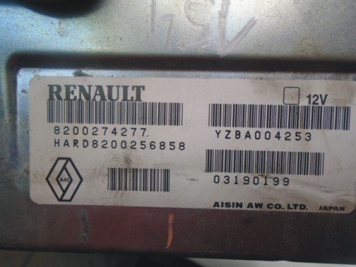 Riadiaca jednotka prevodovky Renault Espace IV 2.2 dCi 8200256858