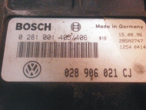 Riadiaca jednotka motora VW Polo 1.9 SDI 028906021CJ