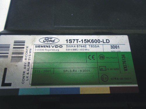 Komfortka Ford Mondeo III 1S7T-15K600-LD
