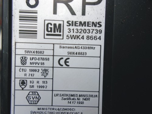 Komfortka Opel Corsa C 313203739