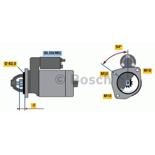 Štartér Peugeot 806 0001108130