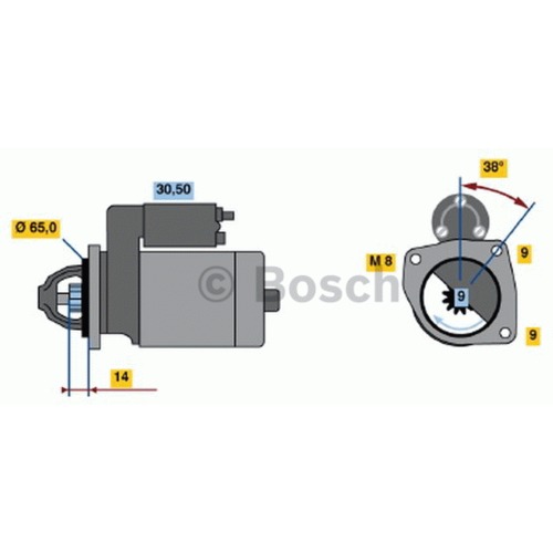 Štartér Fiat Grande Punto 51832950